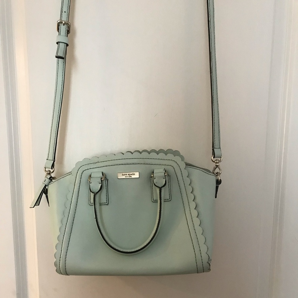 Kate spade mint satchel